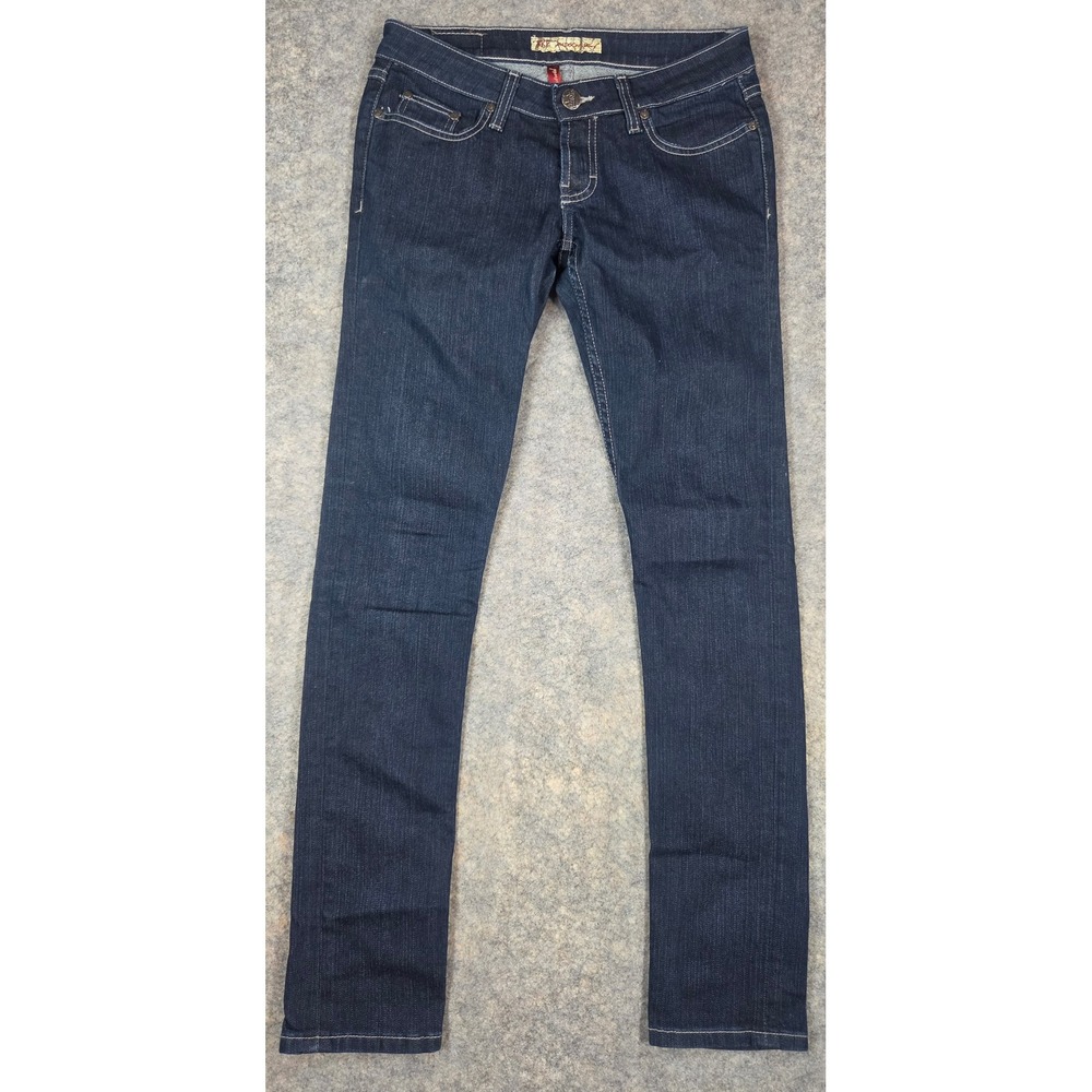 BKE Madison Skinny Jeans Womens 28x31.5 Dark Wash Stretch Low Rise Denim Indigo